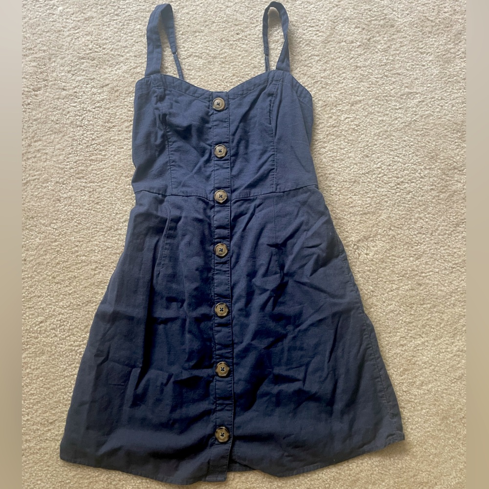 Abercrombie Button Dress Small